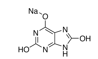 Chemical structure of MSU Crystals